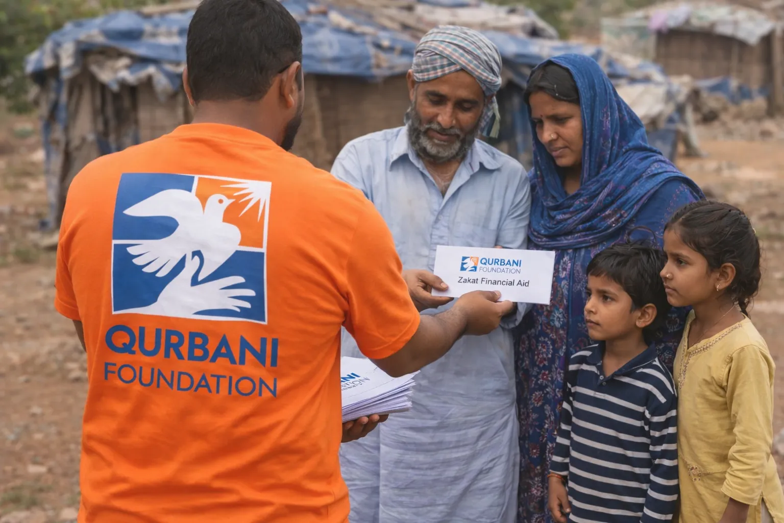 Zakat financial aid for families facing extreme hardship — Qurbani Foundation Canada